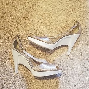 BCBGirls Shoes - BCBGirls Gold Pumps BCBGirls Shoes - BCBGirls Gold Pumps